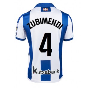 Billiga Real Sociedad Martin Zubimendi #4 Hemmatröja 2024-25 Kortärmad